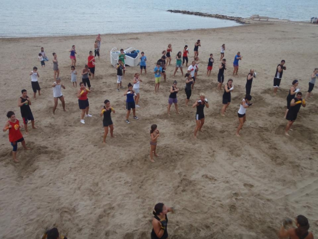 Activitats a la platja del Capri